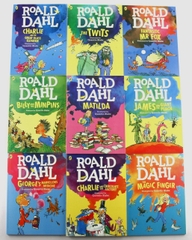 Roald Dahl Collection (Sách nhập) - 18 quyển sách màu - Khổ to A4