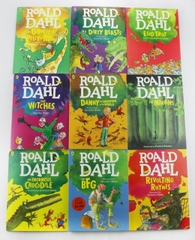 Roald Dahl Collection (Sách nhập) - 18 quyển sách màu - Khổ to A4