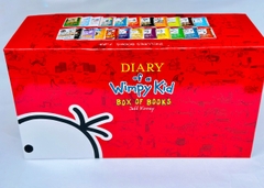 Diary of a wimpy kid (Sách nhập) - Full 24 quyển + File Mp3