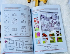 LOGICAL THINKING - BỘ SÁCH LUYỆN TƯ DUY VÀ RÈN TÍNH TẬP TRUNG, NHẬN THỨC CHO BÉ