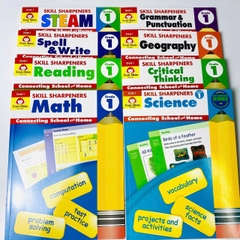 Skill Sharpeners - Level 1 -  8 quyển - Evan Moor - Cho bé 6-7 tuổi