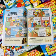 The young scientists 2025 -  4 Boxset tạp chí khoa học tiếng Anh theo chuẩn Singapore MOE (Level 1–4)