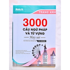 3000 câu Ngữ pháp và Từ vựng hay sai