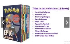 Pokemon Epic Collection (Sách nhập) - 12 quyển