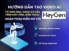 Phần mềm  HeyGen – Gói 1 tháng - Biến chữ thành video chuyên nghiệp chỉ trong vài phút!