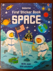 Sách Dính Dán - Usbonre Sticker Book - Space