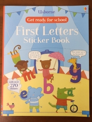 Sách Dính Dán - Usbonre Sticker Book - First letters