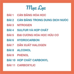 Sổ Tay Kiến Thức Trọng Tâm Hoá Học 11