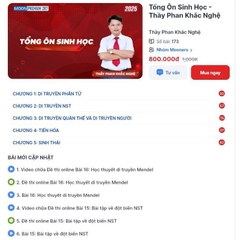 Tổng ôn Sinh học - Tập 1
