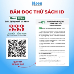 HSA - 333 Câu Hỏi Tư Duy Và Giải Quyết Vấn Đề Phần Tiếng Anh
