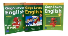 Gogo Loves English - Level 5 - 3 quyển (1q màu + 2q đen trắng) - Tặng file nghe + video