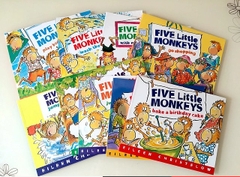 Five Little Monkey (Sách nhập) - 9 quyển + File Mp3