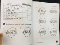 Toán Sing - Grade 1 (Phù hợp với bé lớp 1) - Complete maths guide, Step by step math, Challenging 4 in 1 maths - Bộ 3 quyển