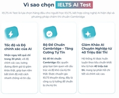 Tài khoản thi thử IELTS - Gói Ielts Ai Test