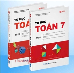 Sách toán lớp 7 tập 1  + tập  2