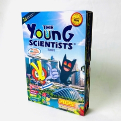 The young scientists 2025 -  4 Boxset tạp chí khoa học tiếng Anh theo chuẩn Singapore MOE (Level 1–4)