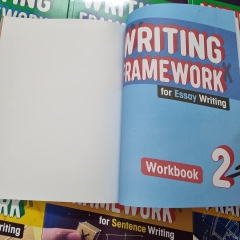 Writing Frame Work (Sách nhập) -  3 level tổng 18 quyển