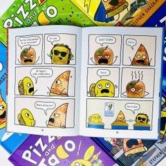 🎉 PIZZA & TACO – Bộ truyện cười “ngon mắt, vui miệng”, giúp bé mê đọc tiếng Anh! 🍕🌮