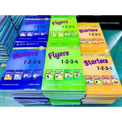 Starter, Movers, Flyer - In gộp 4q năm 2018-2022 - Tặng kèm file MP3