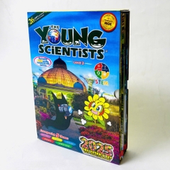 The young scientists 2025 -  4 Boxset tạp chí khoa học tiếng Anh theo chuẩn Singapore MOE (Level 1–4)