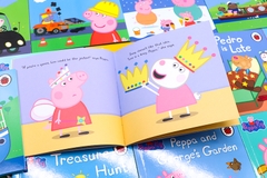 Peppa pig 50 quyển (Sách nhập) - Hộp vàng + File Mp3