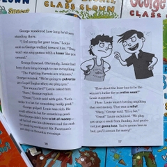 G𝐄𝐎𝐑𝐆𝐄 𝐁𝐑𝐎𝐖𝐍 𝐂𝐋𝐀𝐒𝐒 𝐂𝐋𝐎𝐖𝐍 - 𝟏𝟗 𝐓𝐀̣̂𝐏 George Brown, Class Clown là một bộ truyện hài hước và đầy thú vị dành cho thiếu nhi, được viết bởi Nancy Krulik. Câu chuyện xoay quanh nhân vật chính George Brown, một cậu bé với tính cách vui nhộn và những tình huống dở khóc dở cười ở trường học.