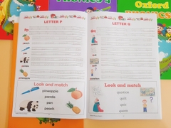 Vở tập viết - Oxford phonics world - 5 quyển