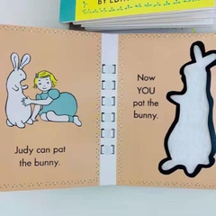 Pat The Bunny (Sách nhập) -  3 quyển Sách tương tác cho bé 0+