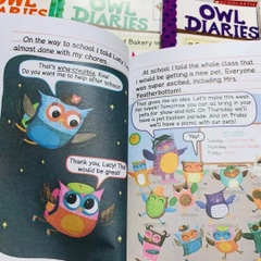 Owl Diaries (Sách nhập) - Full bộ mới nhất 18 quyển + File Mp3