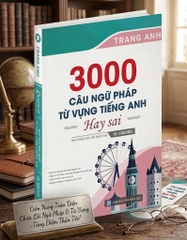 3000 câu Ngữ pháp và Từ vựng hay sai