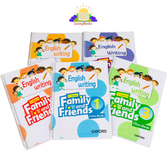 Vở tập viết Family and Friends bản 2nd - level 1, 2, 3, 4, 5 (tùy chọn)