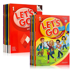 Sách Let’s Go 4th Edition – Let’s Go  Begin, 1, 2, 3, 4, 5  (Work Book + Student Book kèm file nghe )