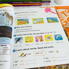 Sách Let’s Go 4th Edition – Let’s Go  Begin, 1, 2, 3, 4, 5  (Work Book + Student Book kèm file nghe )