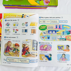 Sách Let’s Go 4th Edition – Let’s Go  Begin, 1, 2, 3, 4, 5  (Work Book + Student Book kèm file nghe )