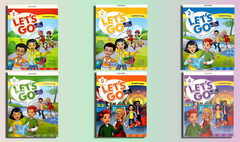 Sách  Let’s go 5th Edition - Let's Go_5th Begin 1,  begin 2 , tập 1, 2, 3, 4, 5 ( 2 cuốn SB+WB )