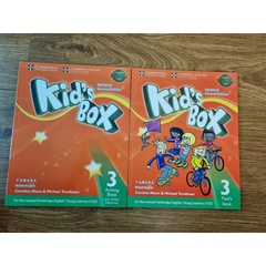 Sách - Kid's Box bản Updated 2nd edition - level 1,2,3, (Bộ 2 cuốn Classbook + Workbook)