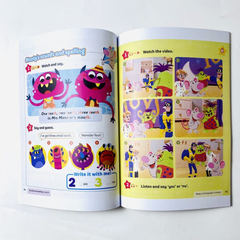 Sách - Kid's Box bản Updated 2nd edition - level 1,2,3, (Bộ 2 cuốn Classbook + Workbook)