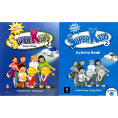 Bộ SuperKids 1,2,3  New Edition (2 sách Student Book + Activity Book )