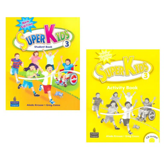 Bộ SuperKids 1,2,3  New Edition (2 sách Student Book + Activity Book )