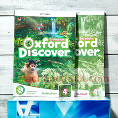 Oxford Discover Level 4 - phiên bản 2 trọn bộ 4 quyển