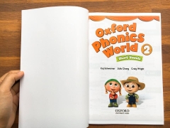 Oxford Phonics World level 2 (Sách nhập) - Bộ 2 quyển tặng kèm file nghe và video