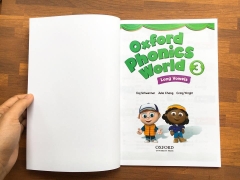 Oxford Phonics World level 3 (Sách nhập) - Bộ 2 quyển tặng kèm file nghe và video