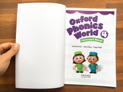 Oxford Phonics World level 4 (Sách nhập) - Bộ 2 quyển tặng kèm file nghe và video