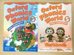 Oxford Phonics World level 5 (Sách nhập) - Bộ 2 quyển tặng kèm file nghe và video