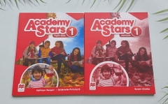 Academy Stars level 1 - bộ  2 quyển tặng kèm file nghe
