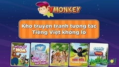 VMonkey - Ứng dụng học Tiếng Việt vững chắc cho trẻ mầm non và tiểu học- Gói 1 năm