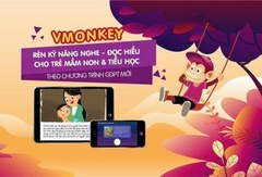 VMonkey - Ứng dụng học Tiếng Việt vững chắc cho trẻ mầm non và tiểu học- Gói 1 năm