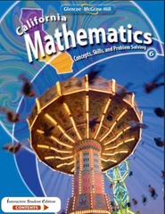 Califorinia Mathematics Concepts, Skills and Problem Solving - 7 grade - Sách đen trắng