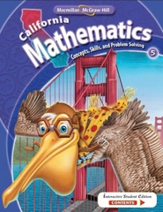Califorinia Mathematics Concepts, Skills and Problem Solving - 7 grade - Sách đen trắng