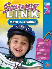 Summer Link Math Plus Reading - Level K - Level 6 ‼ đen trắng